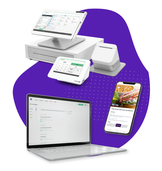 a selection of pos machines
